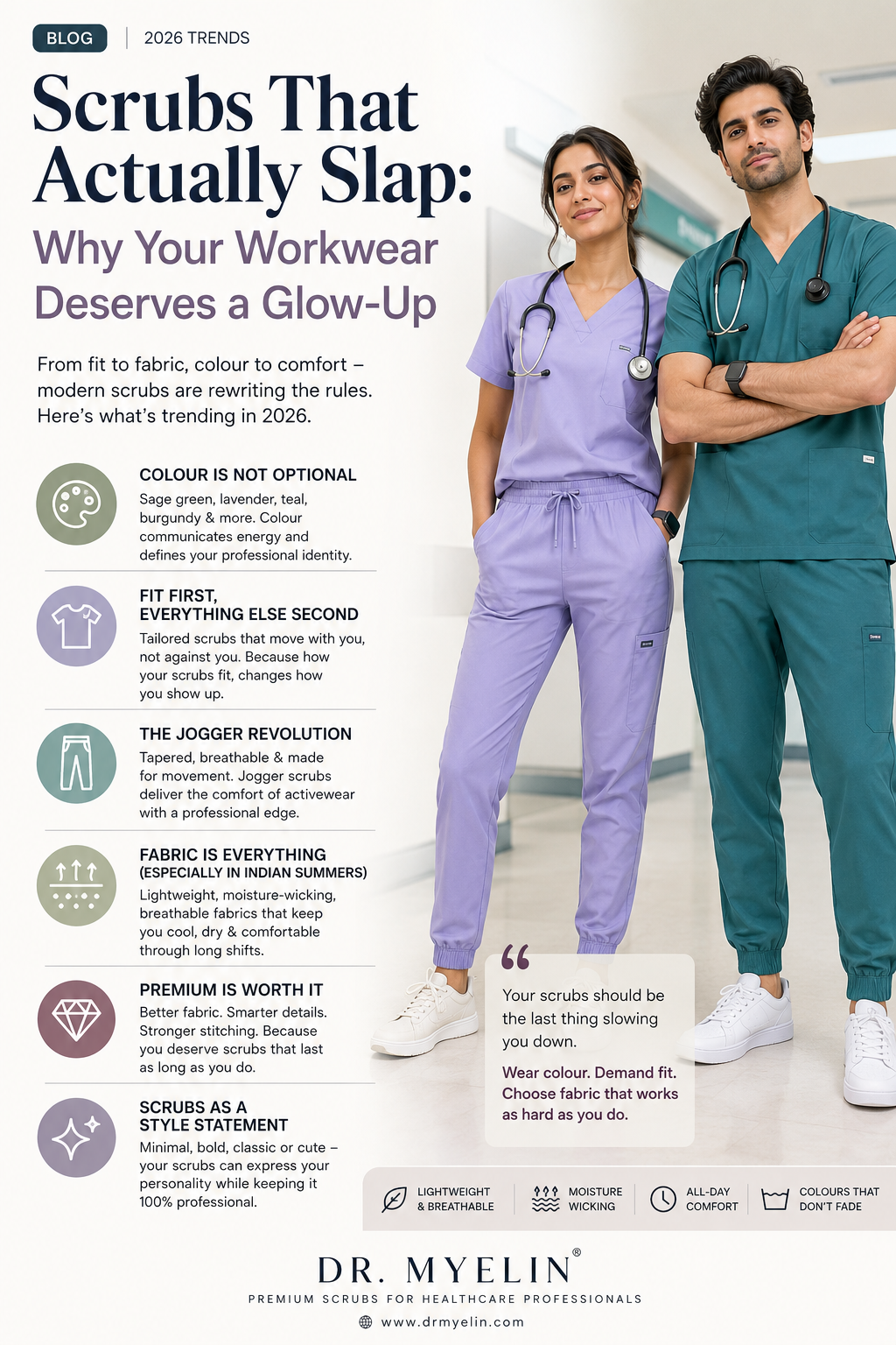 Scrubs That Actually Slap: Why Your Workwear Deserves a Glow-Up
