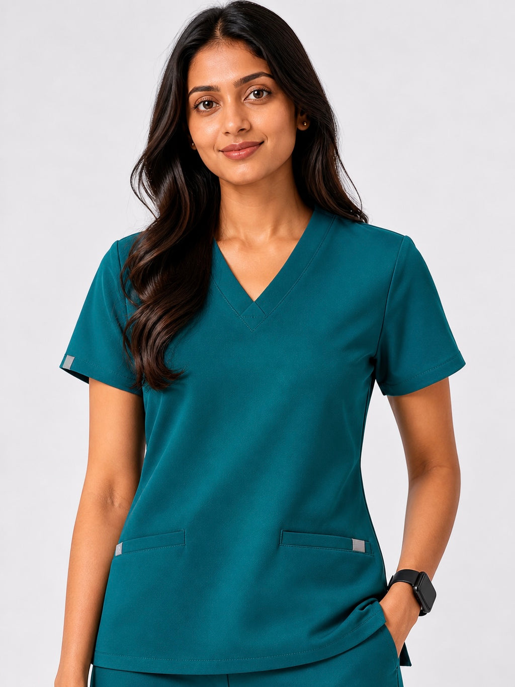 Women's Everyday Flex 2-Way Stretch Teal Scrub Set