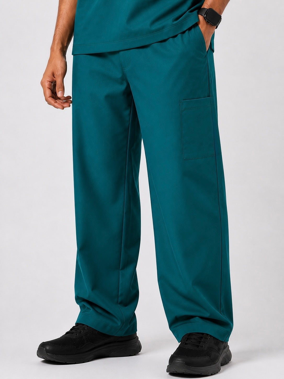 Men's Everyday Flex 2-Way Stretch Teal Scrub Set