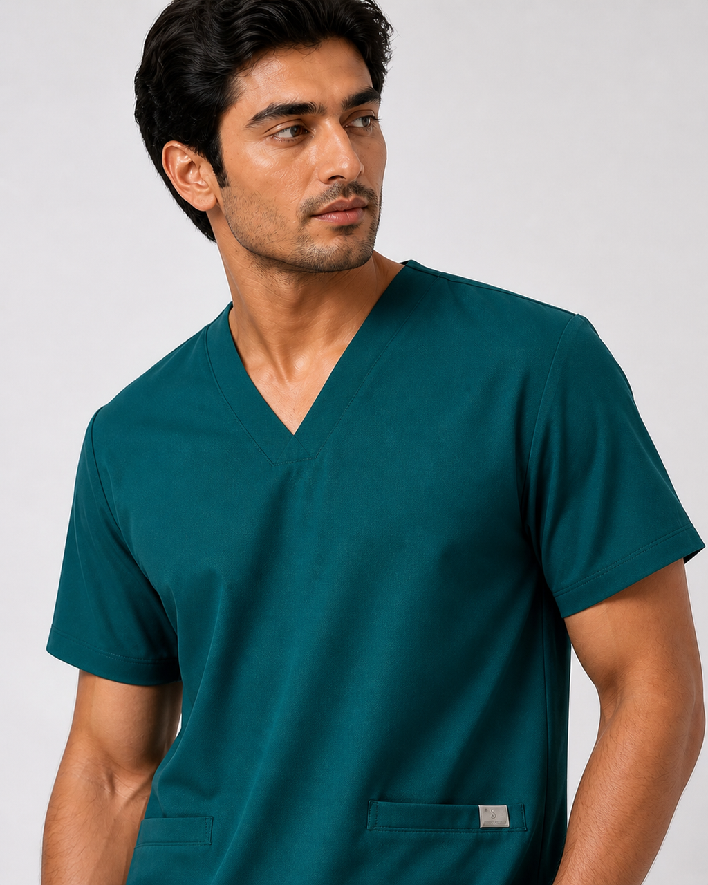 Men's Everyday Flex 2-Way Stretch Teal Scrub Set