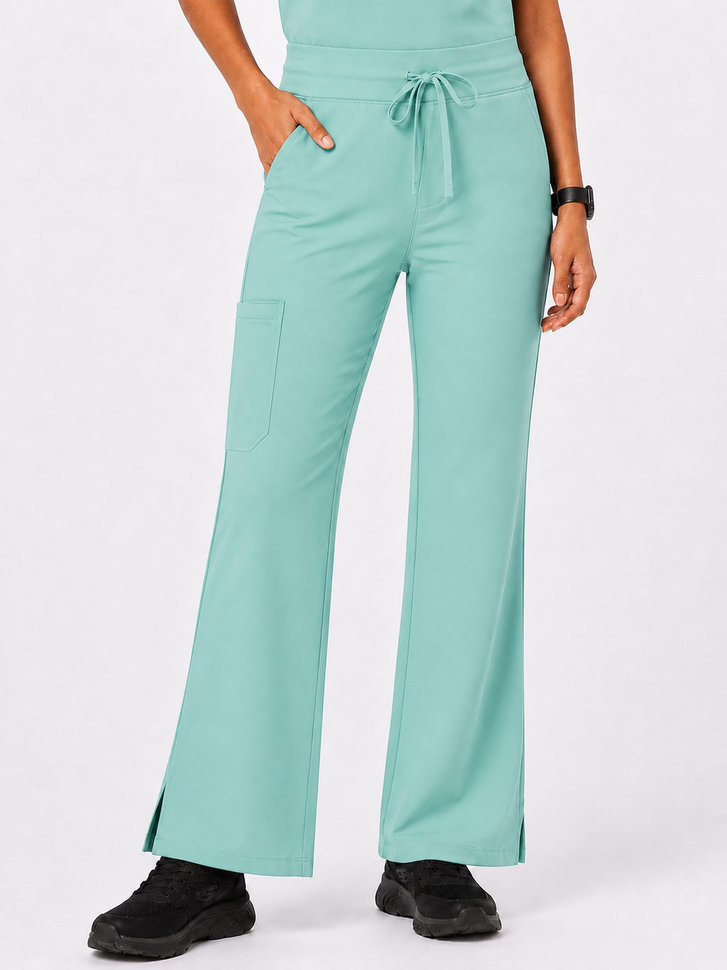 Women's Everyday Flex 2-Way Stretch Mint Green Scrub Set