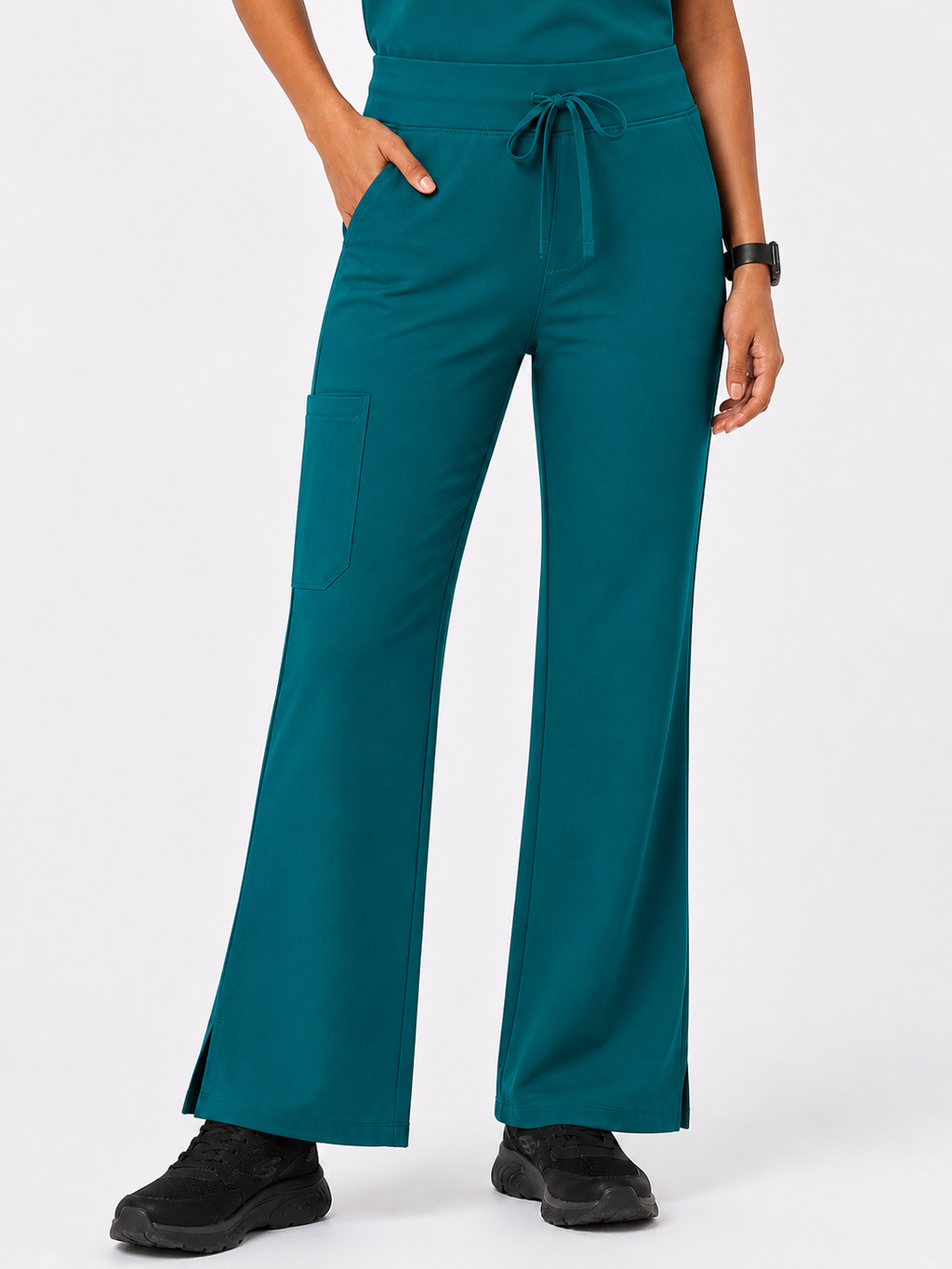 Women's Everyday Flex 2-Way Stretch Teal Scrub Set
