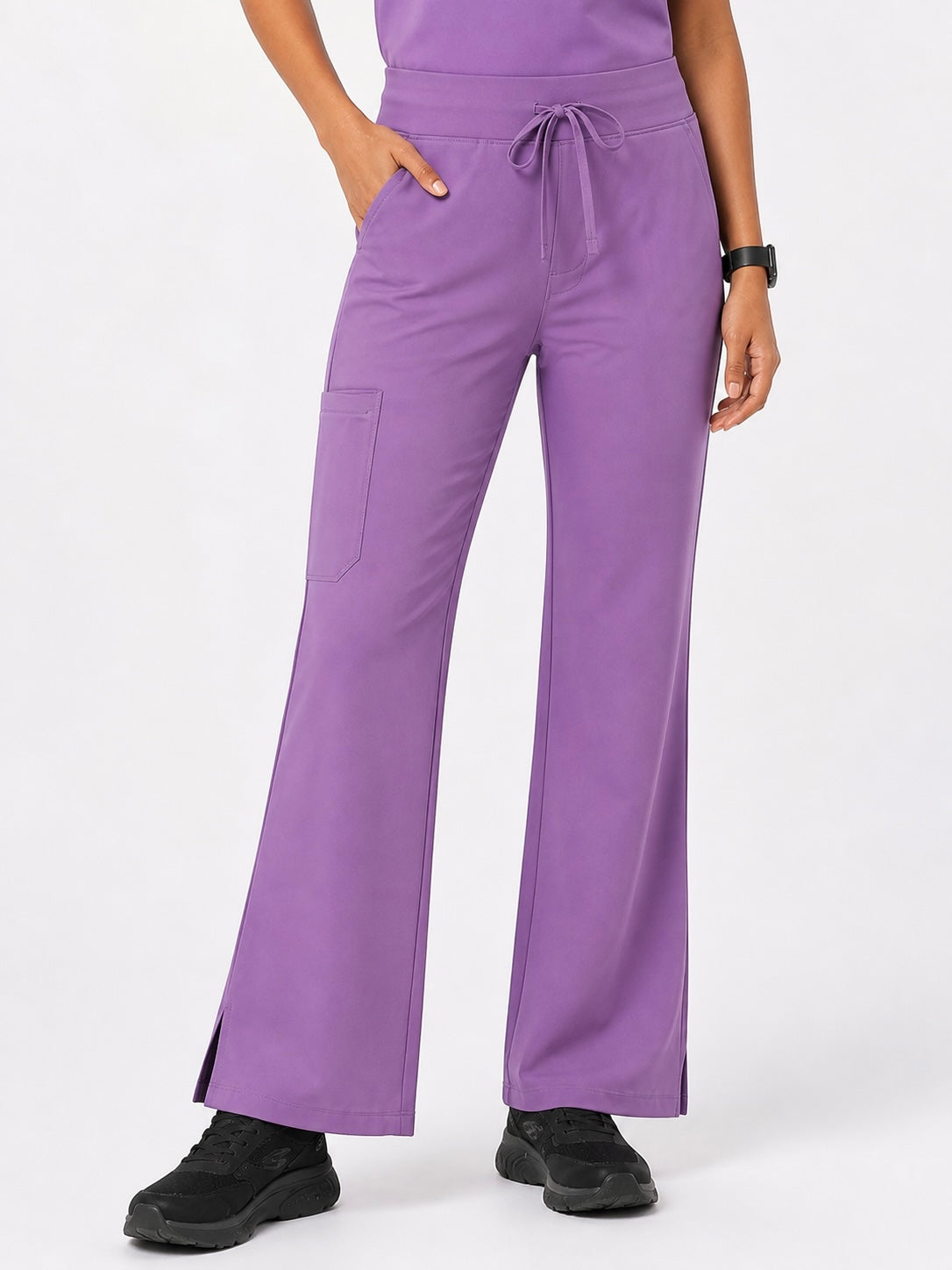 Women's Everyday Flex 2-Way Stretch Lavender Scrub Set