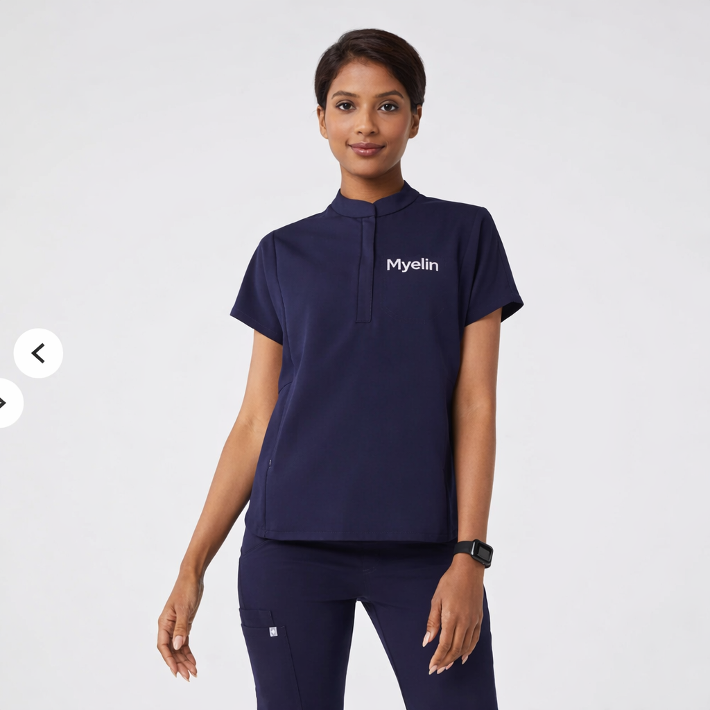 Myelin Scrub Top
