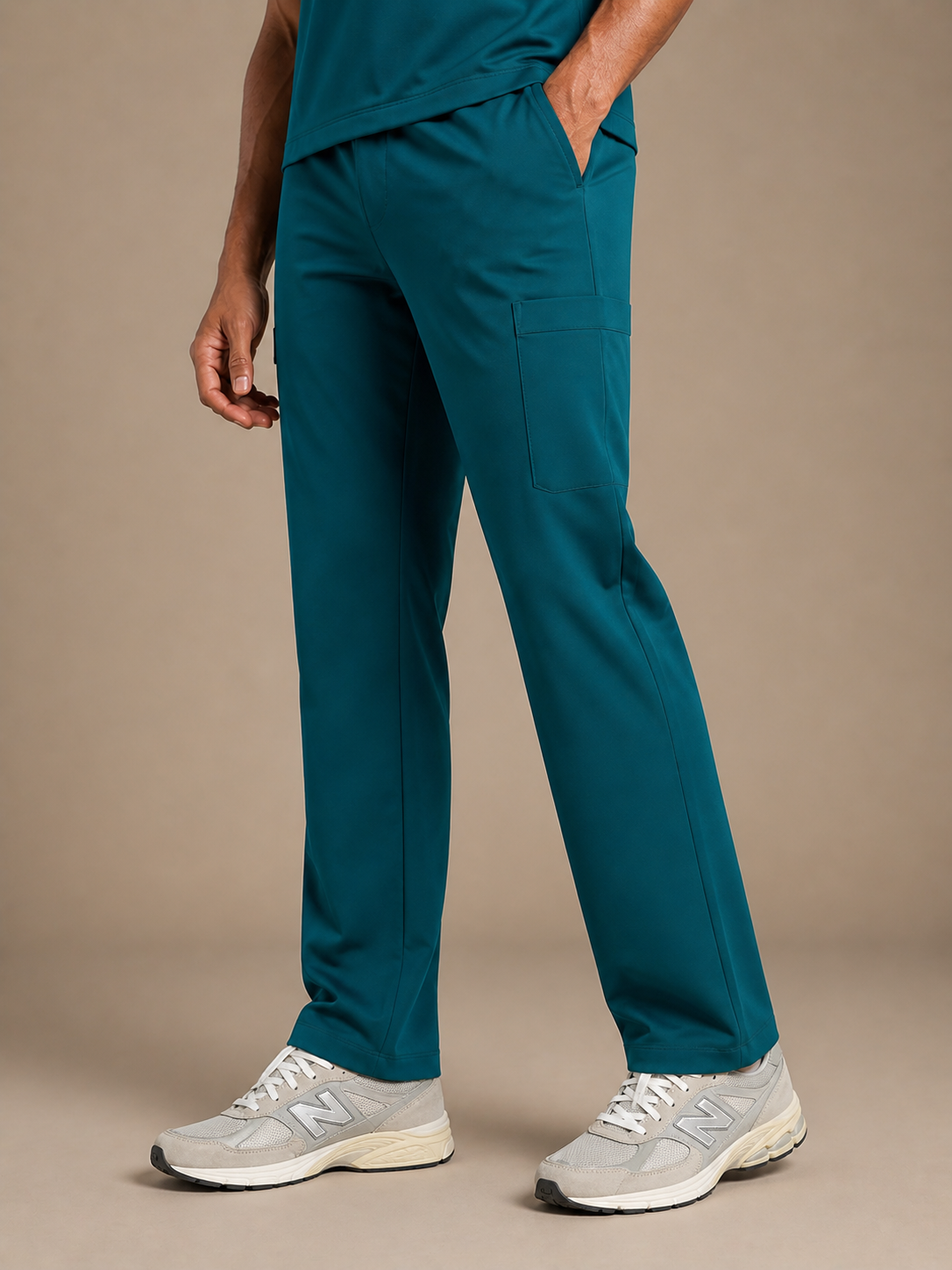 Men Butter Luxe 4 way stretch Teal Scrub Pant