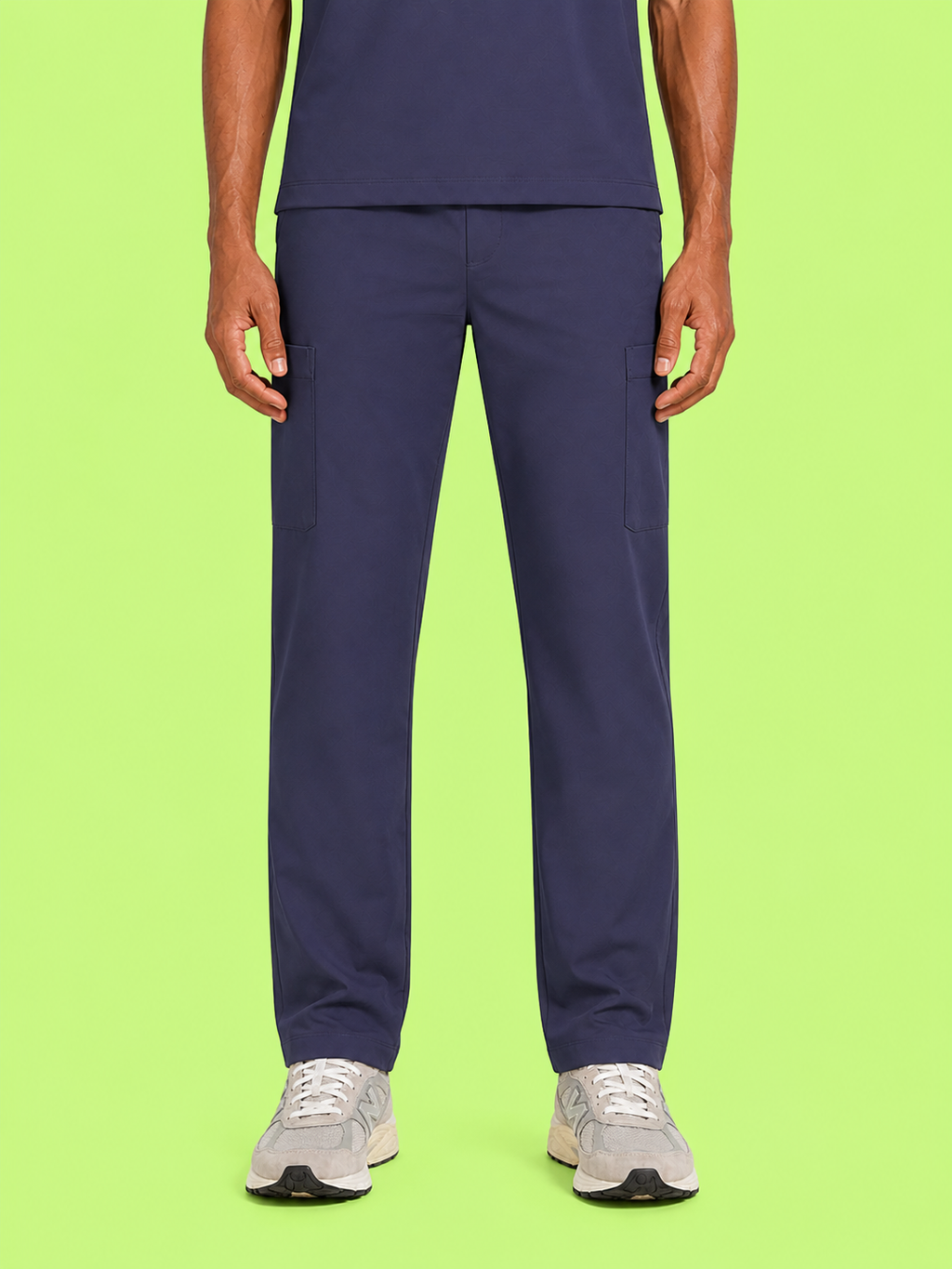 Men Butter Luxe 4 way stretch Navy Blue Scrub Pant