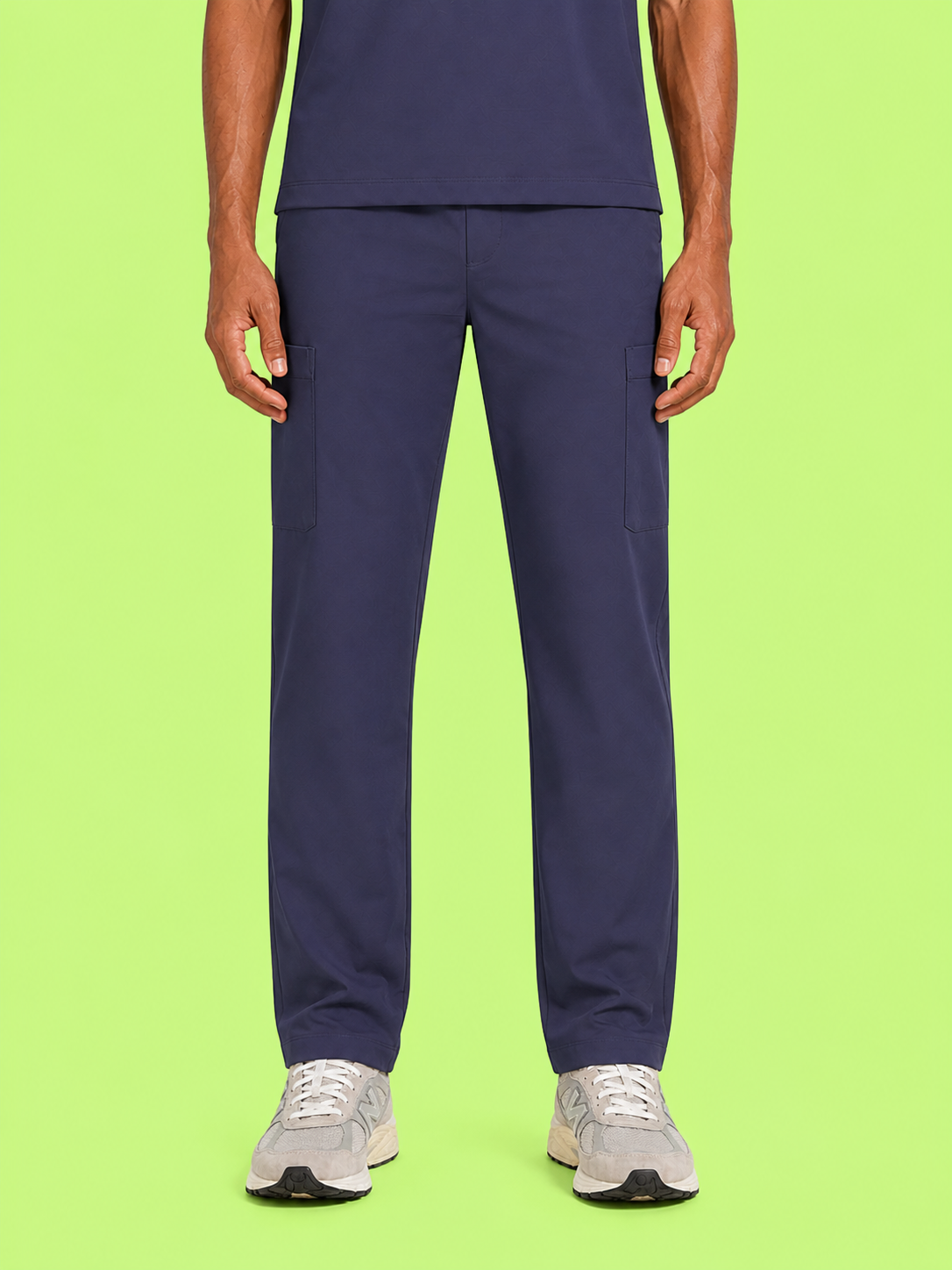 Men Butter Luxe 4 way stretch Navy Blue Scrub Pant