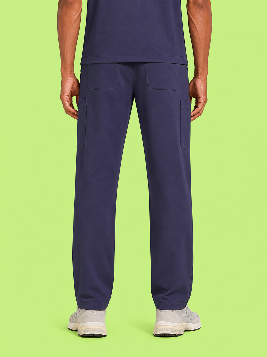 Men Butter Luxe 4 way stretch Navy Blue Scrub Pant