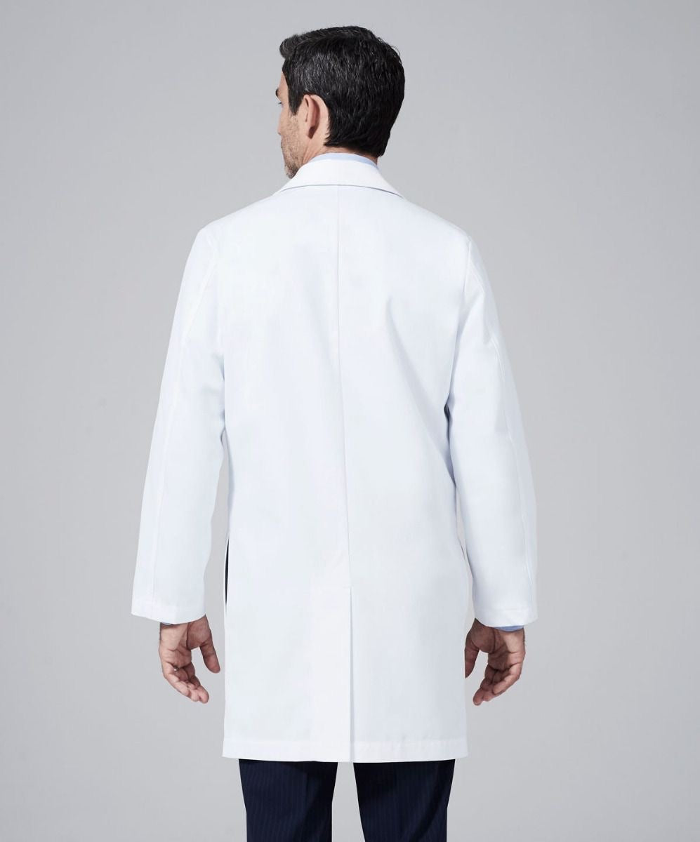 DrMyelin White Tailored Men's Lab Coat