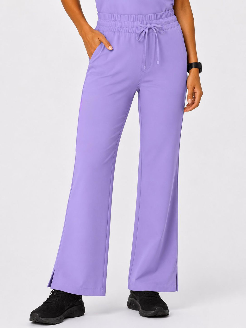 Women's Everyday Flex 2-Way Stretch Lavender Scrub Set