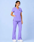 Women's Everyday Flex 2-Way Stretch Lavender Scrub Set