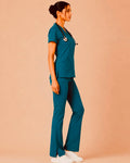 Teal Butter Luxe 4 way stretch Scrub Set – Women